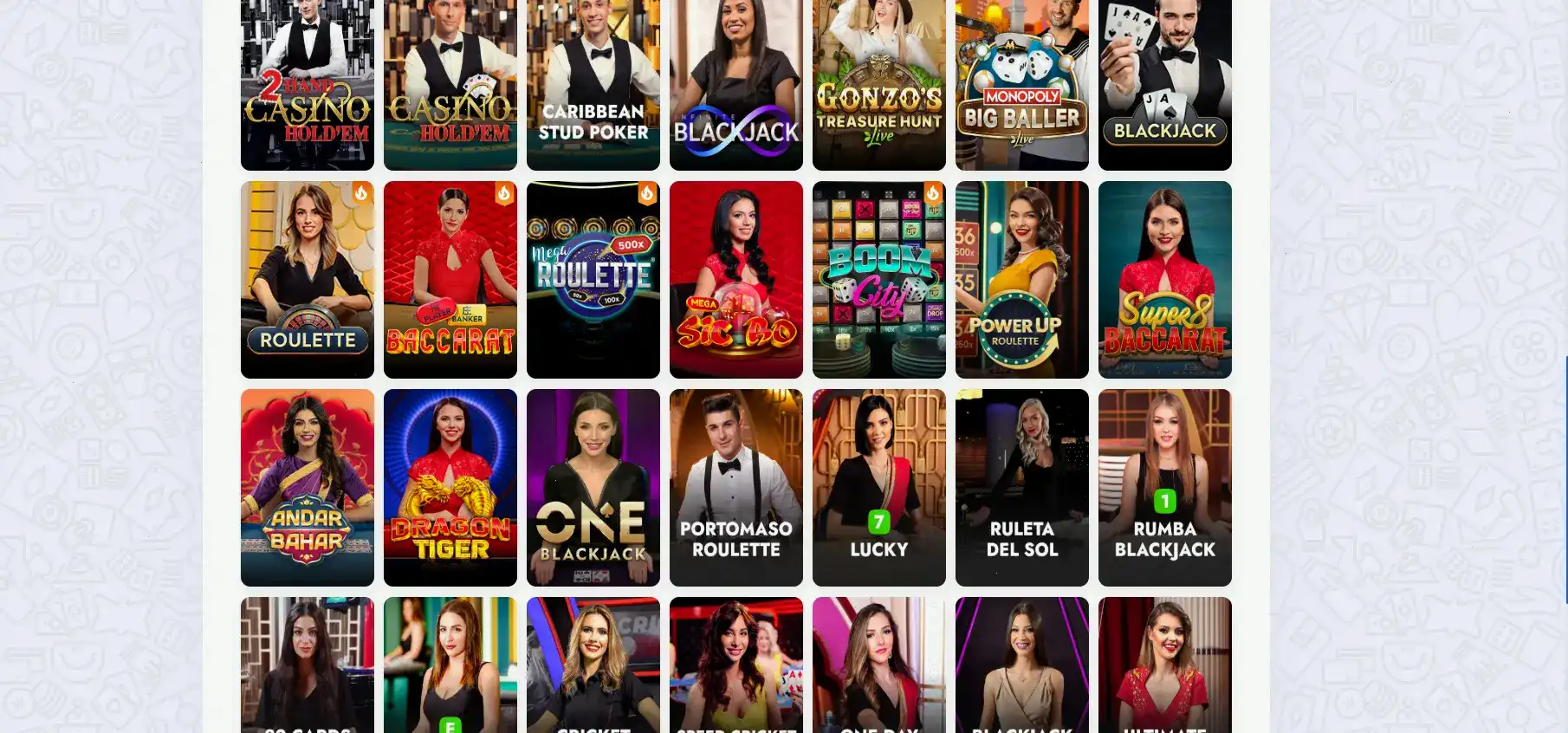 Мобильная версия казино Боб на экране смартфона